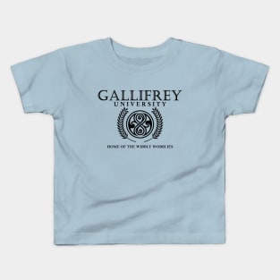 GALLIFREY UNIVERSITY Kids T-Shirt